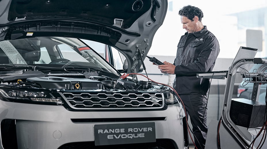 label land rover approved