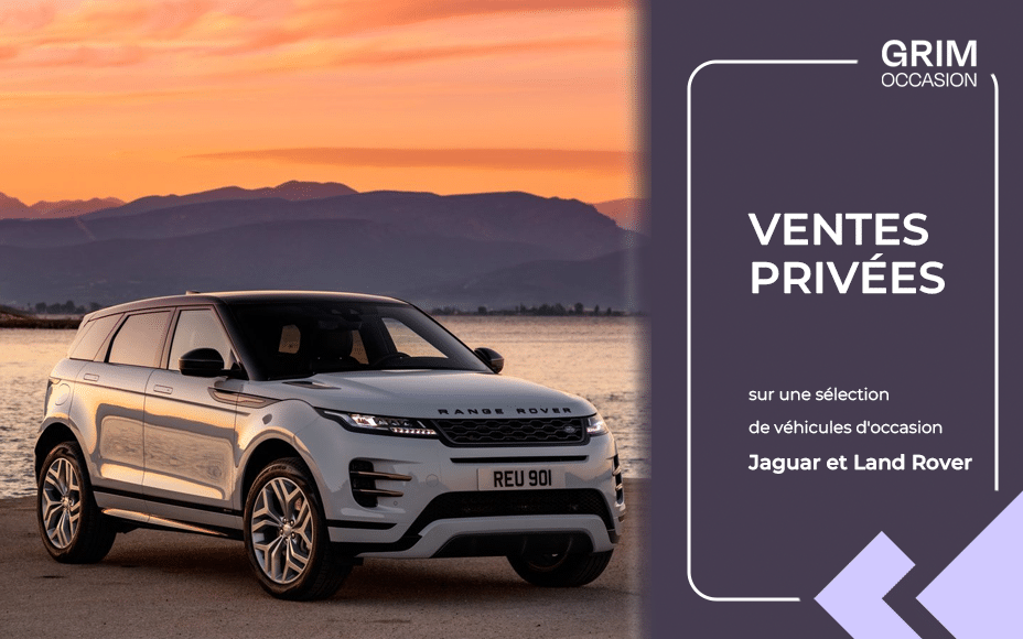 ventes privees occasion JLR