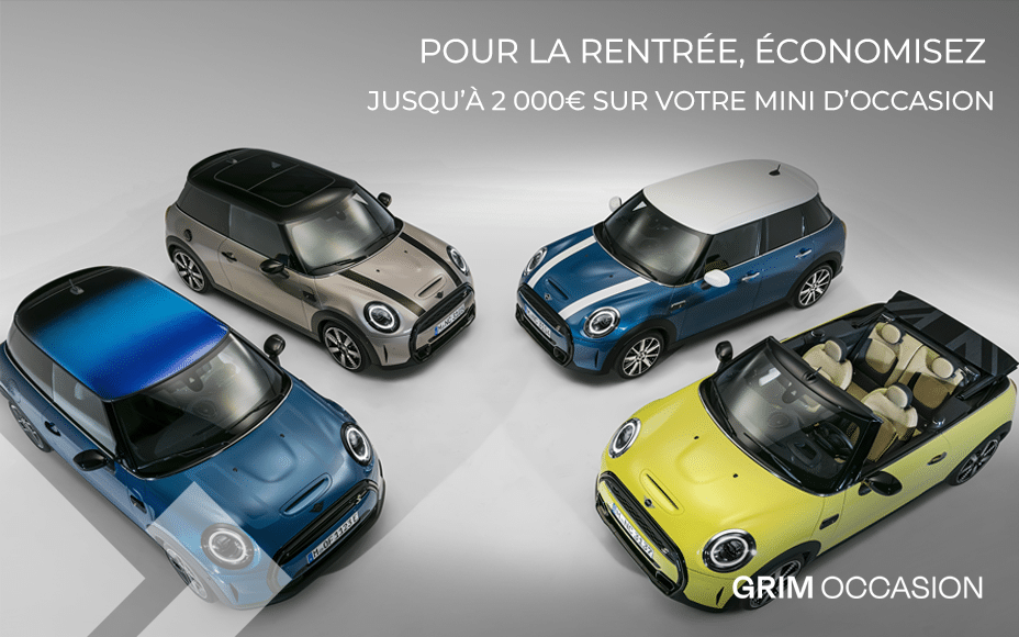 Offre occasion mini