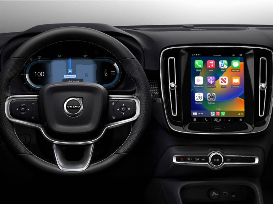 Ecran apple carplay volvo