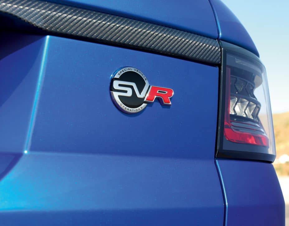 badge land rover svr occasion