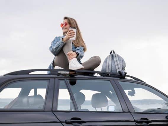 voiture occasion avec barres de toit