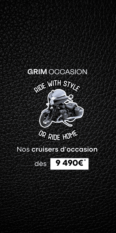 Notre sélection de cruisers d’occasion dès ()