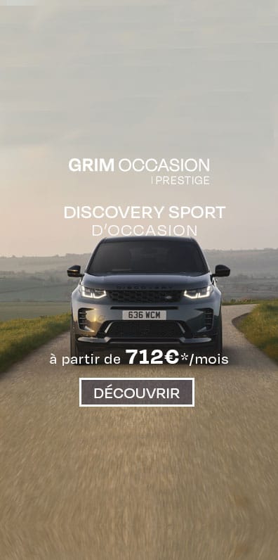 encart offre grim occasion prestige discovery sport