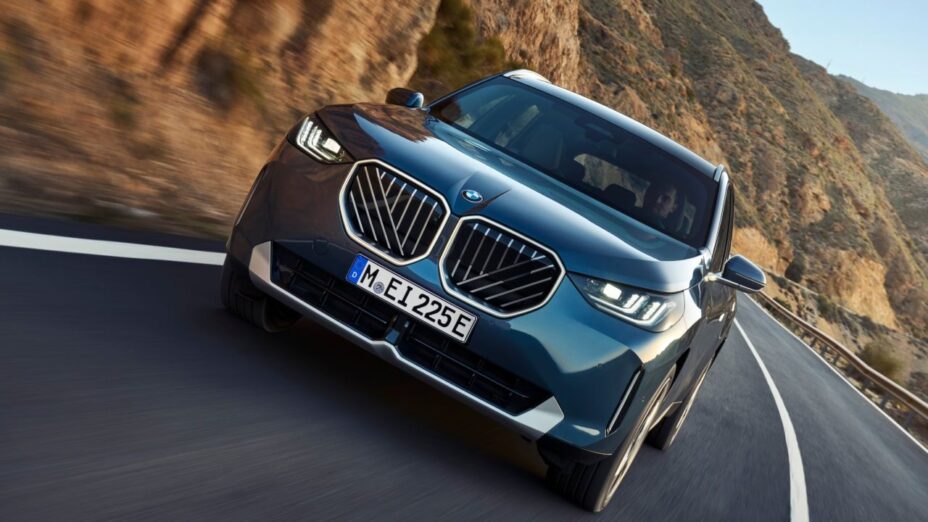 BMW X face avant redessinée