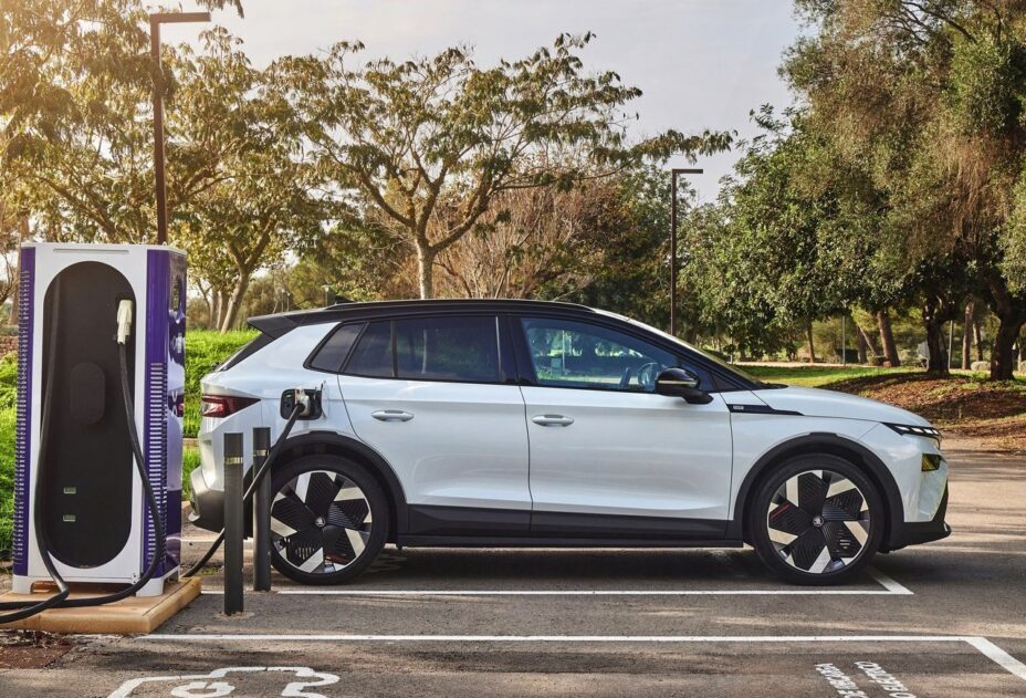skoda elroq % électrique