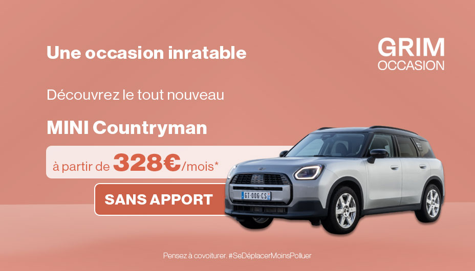 offre mini countryman sans apport