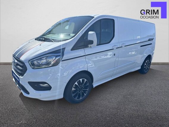 ford transit custom fourgon lh ecoblue sport