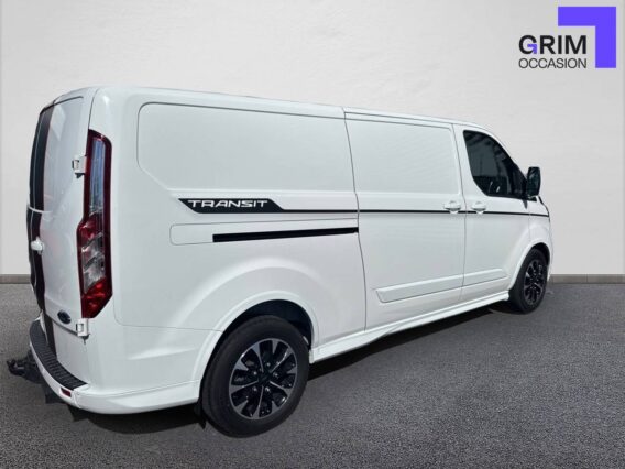 ford transit custom fourgon lh ecoblue sport