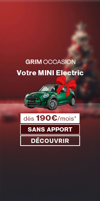 encart offre occasion mini