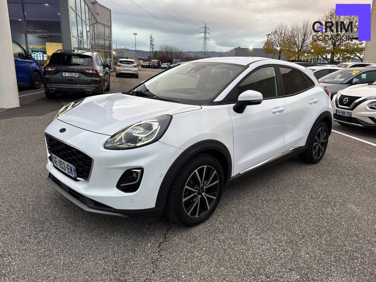 ford puma ecoboost ch mhev ss bvm titanium business