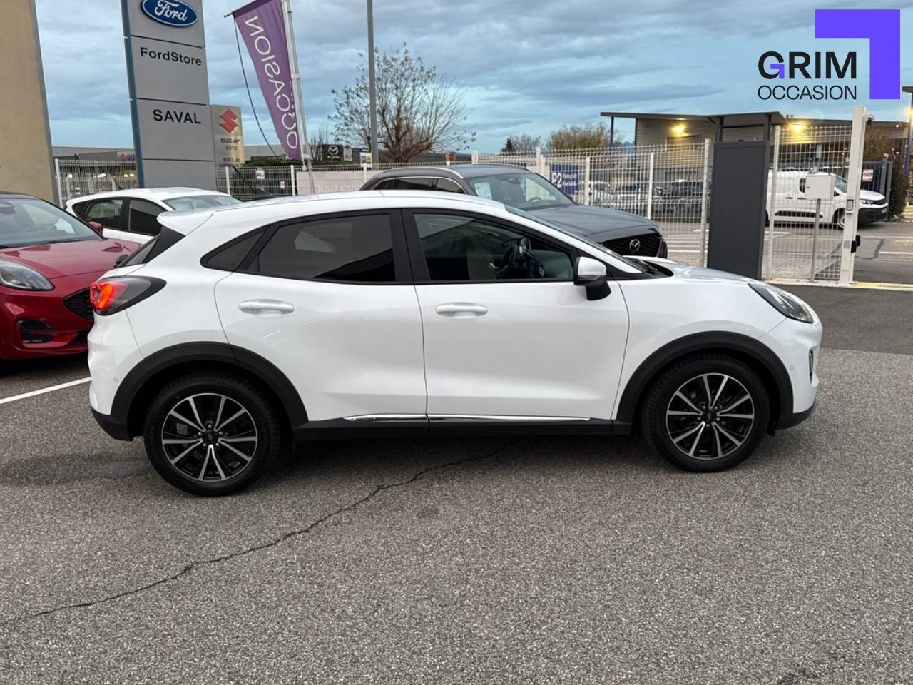 ford puma ecoboost ch mhev ss bvm titanium business