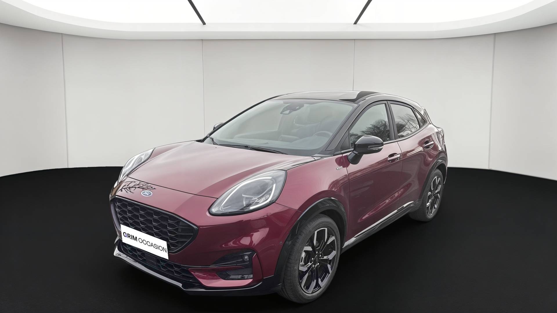 ford puma flexifuel ch mhev ss bvm st line x vivid ruby edition