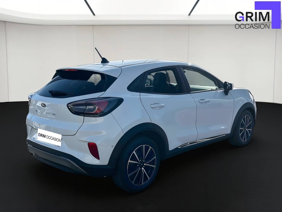 ford puma flexifuel ch mhev ss bvm titanium business