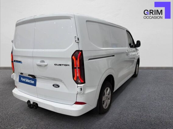 ford e transit custom fgn lh ch batterie kwh limited