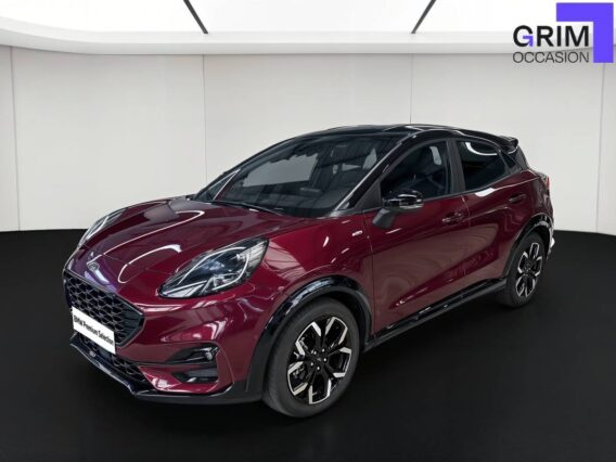 ford puma ecoboost ch mhev ss powershift st line x vivid ruby edition