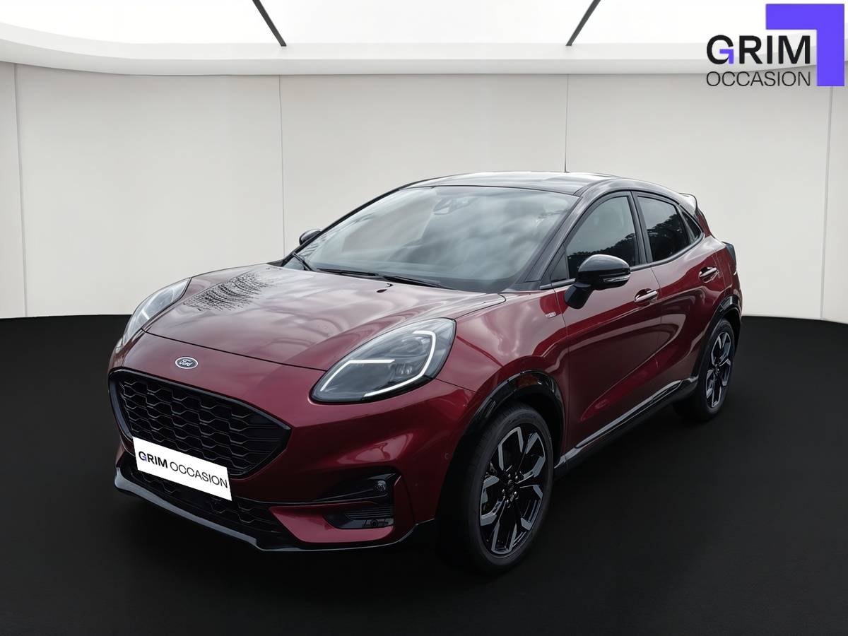 ford puma flexifuel ch mhev ss bvm st line x vivid ruby edition