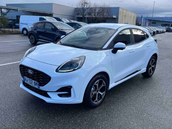 ford puma ecoboost ch mhev ss powershift st line