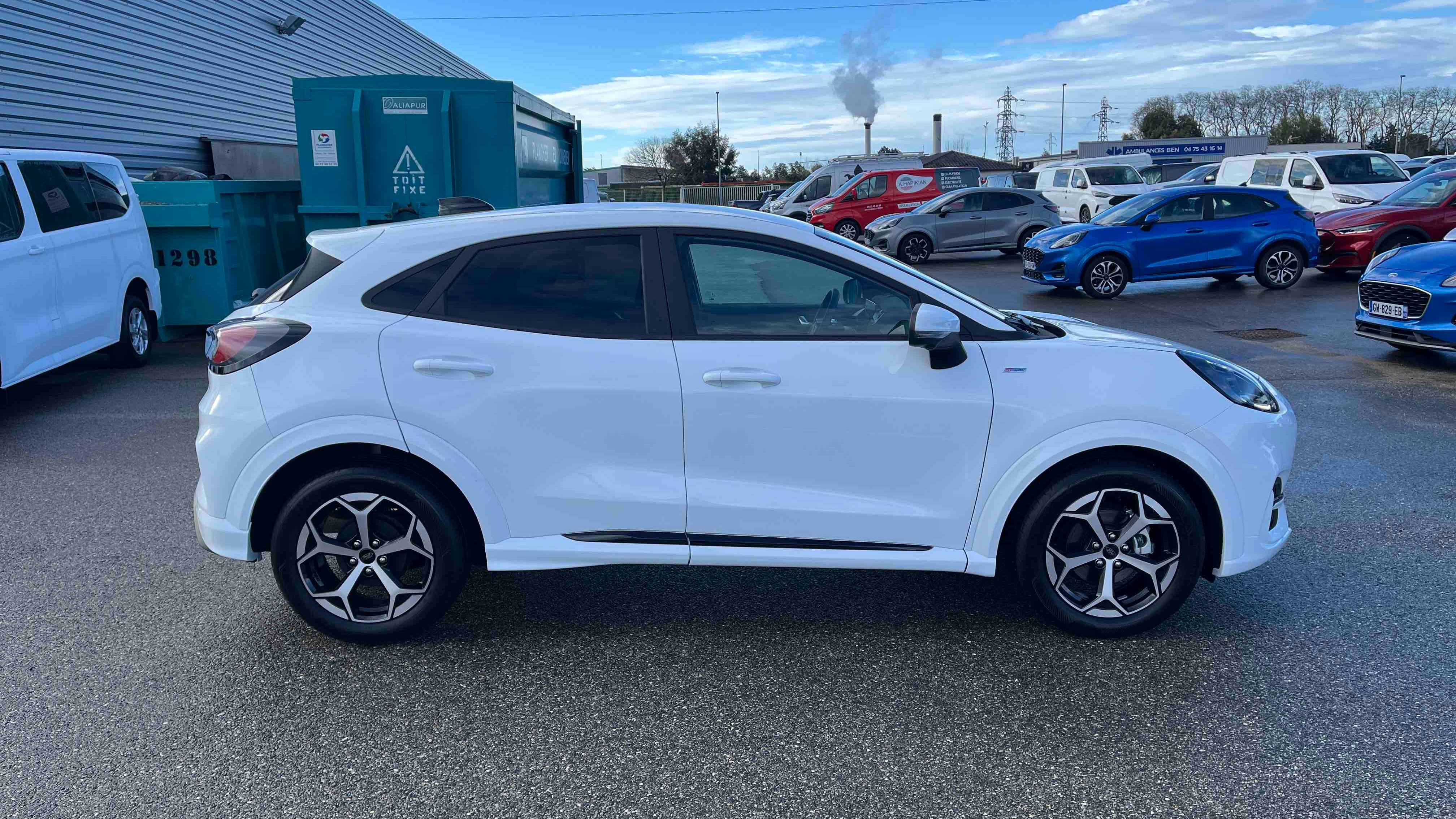 ford puma ecoboost ch mhev ss powershift st line