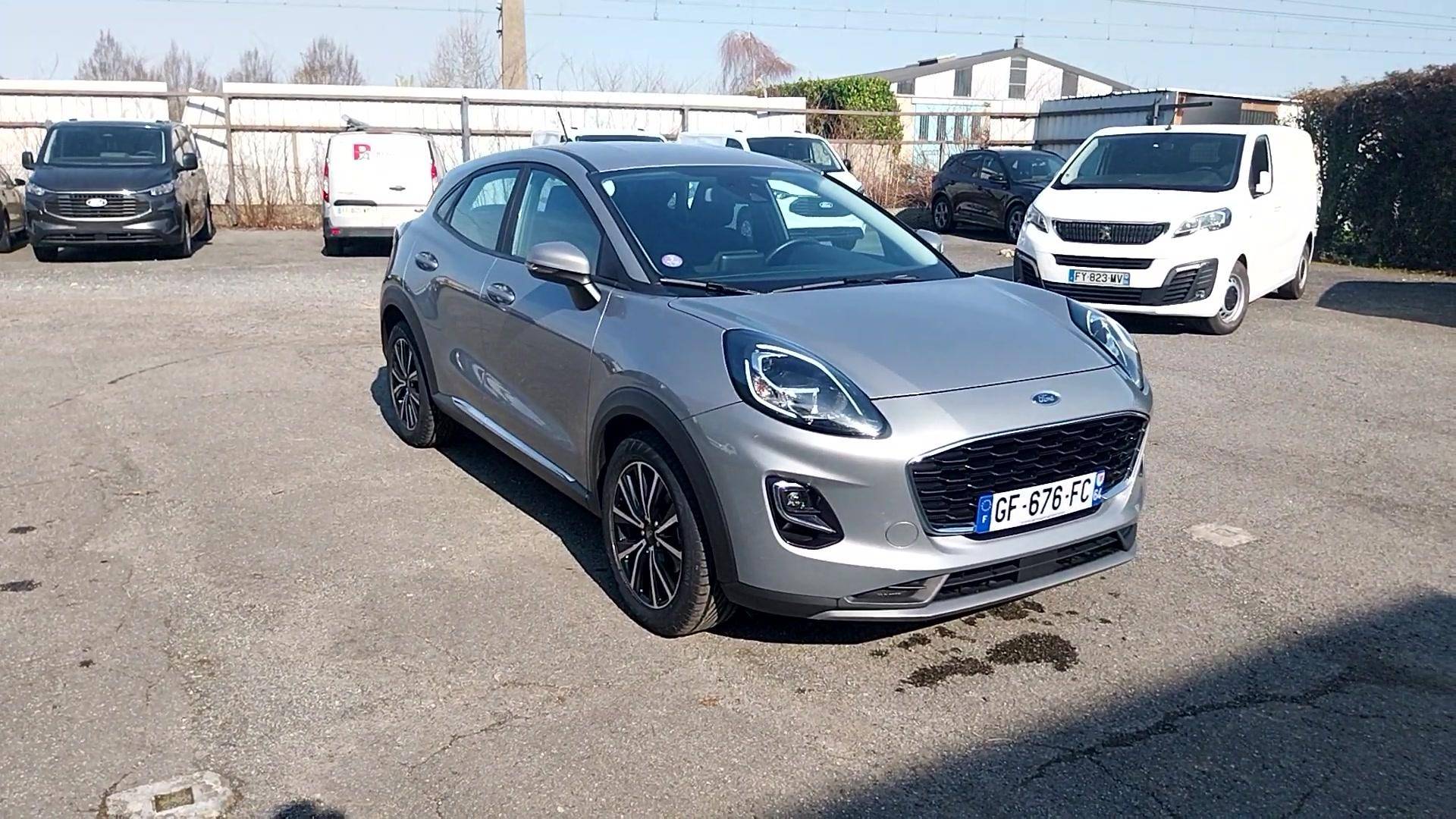 ford puma flexifuel ch mhev ss bvm titanium business