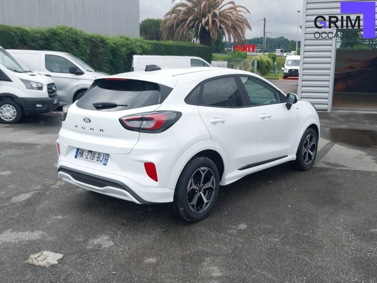 ford puma ecoboost ch mhev ss powershift st line