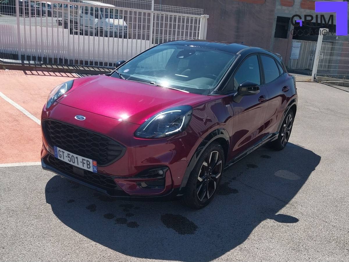 ford puma flexifuel ch mhev ss bvm st line x vivid ruby edition