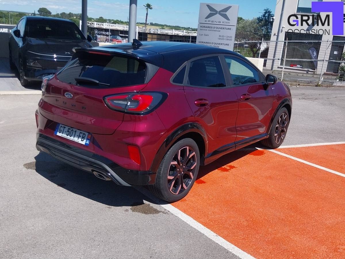 ford puma flexifuel ch mhev ss bvm st line x vivid ruby edition
