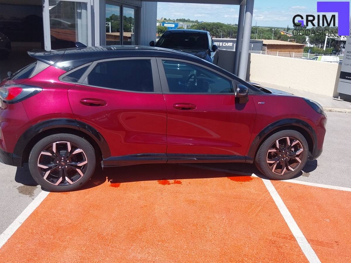 ford puma flexifuel ch mhev ss bvm st line x vivid ruby edition