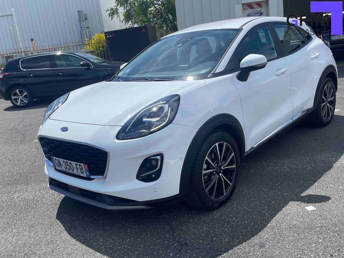 ford puma ecoboost ch mhev ss powershift titanium business