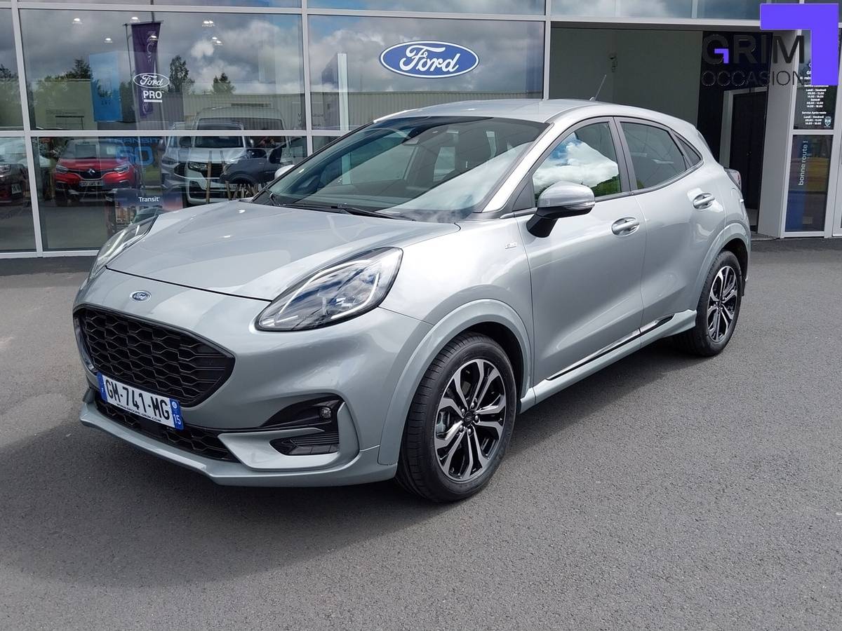ford puma ecoboost ch mhev ss powershift st line