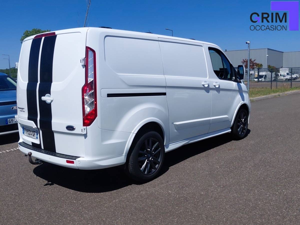 ford transit custom fourgon lh ecoblue sport