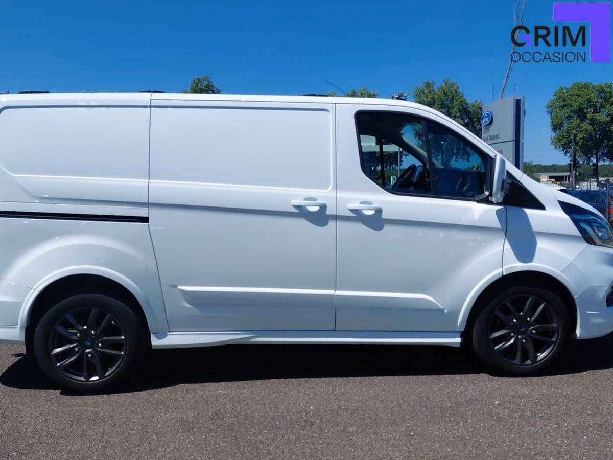 ford transit custom fourgon lh ecoblue sport