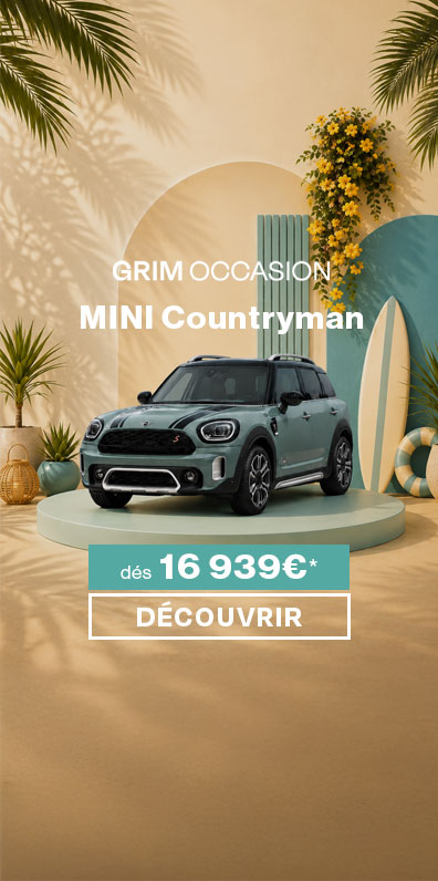 encart offre du mois mini countryman occasion ete