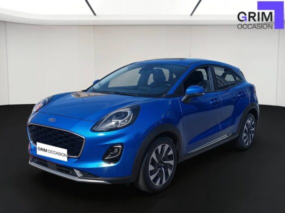 ford puma flexifuel ch mhev ss bvm titanium business
