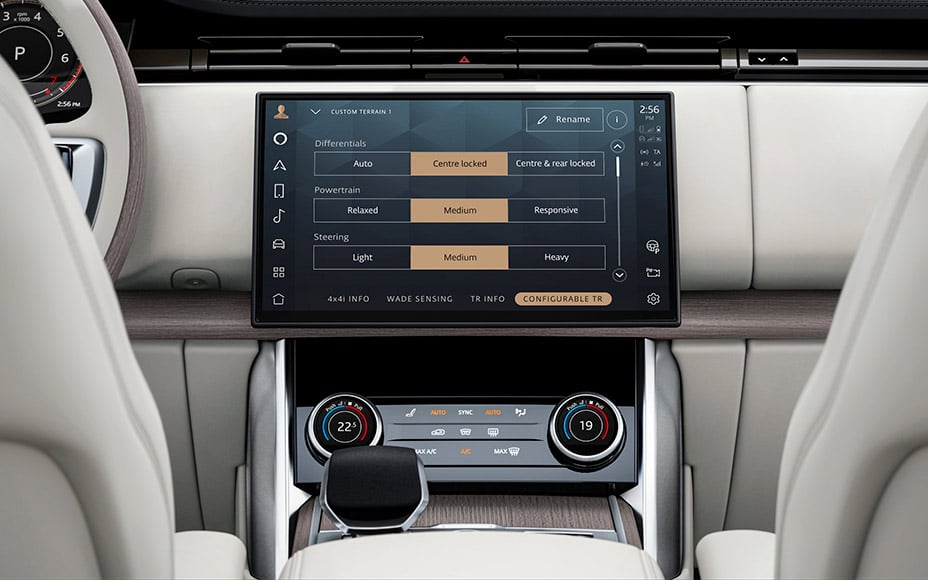 modes de conduite land rover