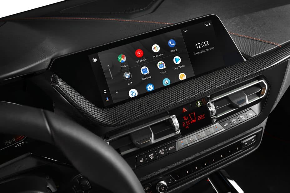 tableau de bord android auto