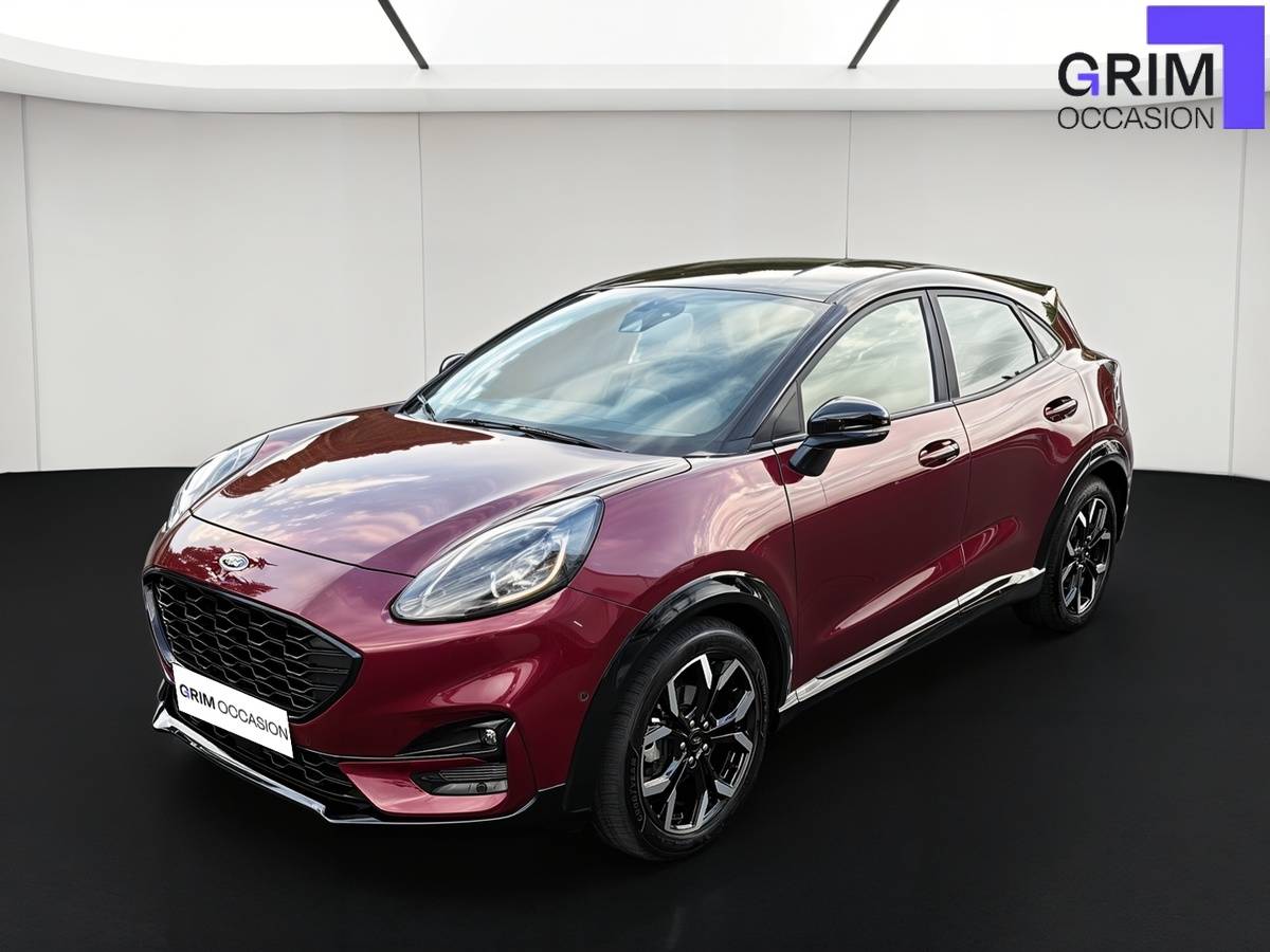 ford puma flexifuel ch mhev ss bvm st line x vivid ruby edition