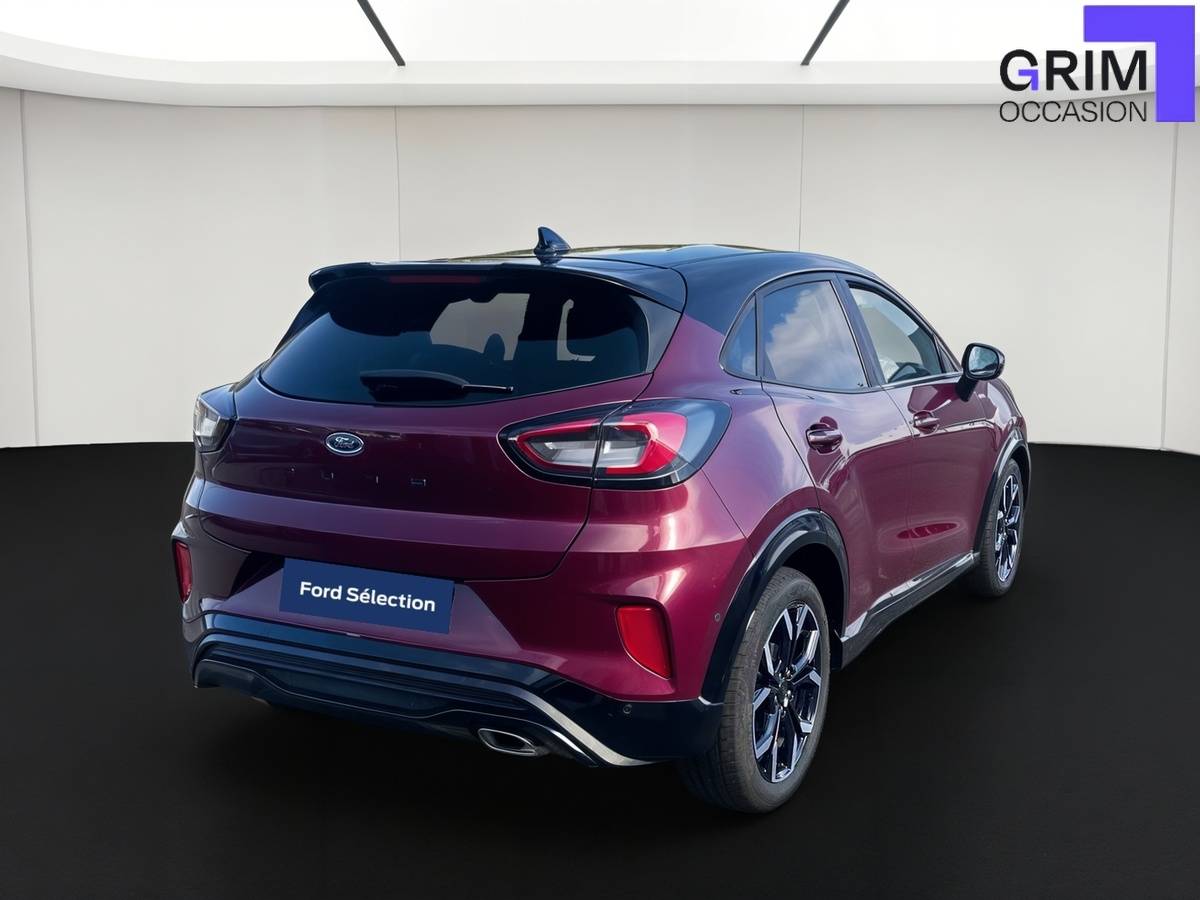 ford puma flexifuel ch mhev ss bvm st line x vivid ruby edition